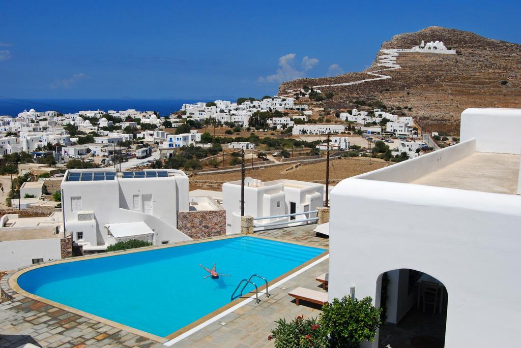 Solaris Hotell Folégandros Exteriör bild